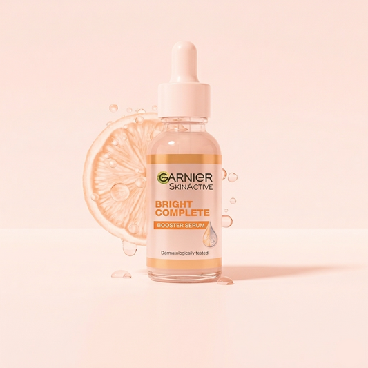 garnier vitamin c serum 30ml for dark spots and glowing skin